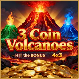 3 coin volcanoes